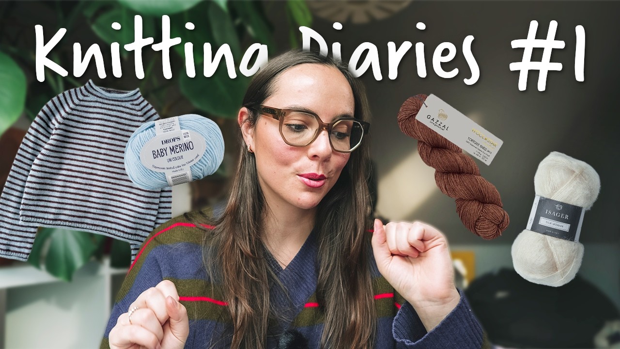 🧶 Knitting Diaries #1 - Mes nouveaux projets tricot 2026 !