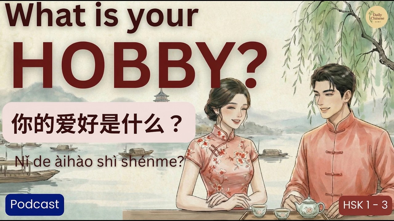 Talking About HOBBIES in Chinese (Ep 3)