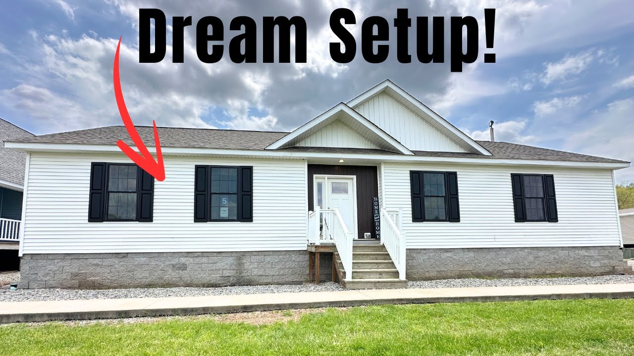 Incredible 3 Bedroom Modern Farmhouse MODULAR HOME Complete w/ Dream Layout!