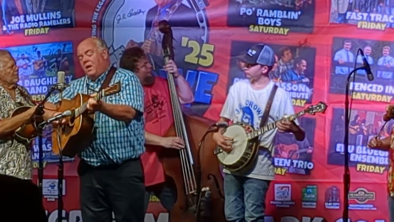 The New South Reunion band with special guest Derek Stone at Crowe Fest 25 