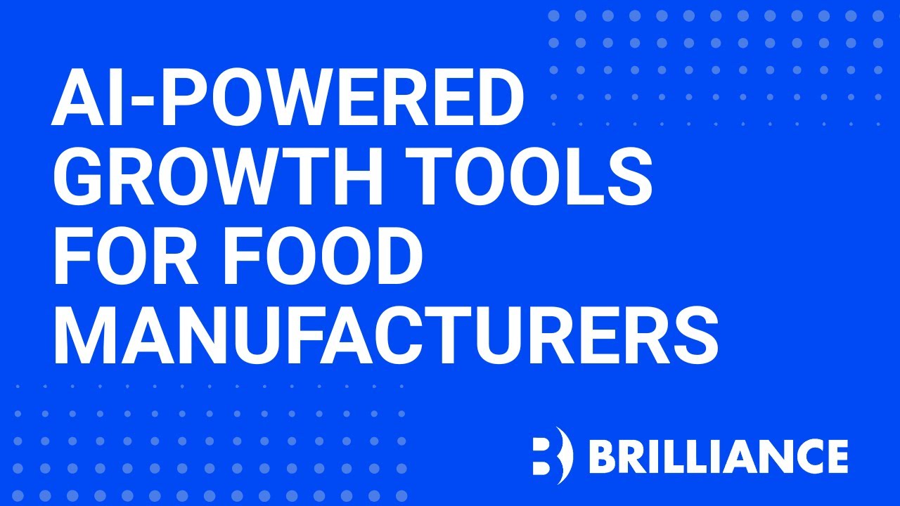 AI-Powered Growth Tools for Food Manufacturers: Intro to AI