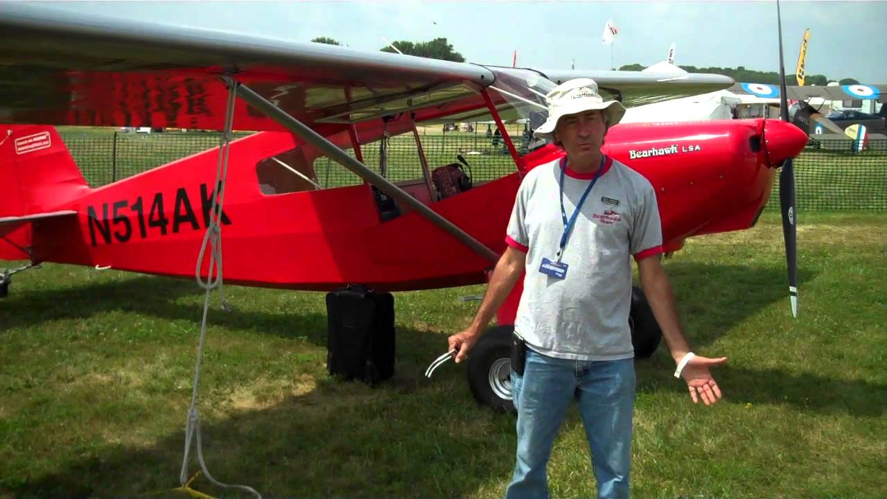 Bearhawk LSA with Oratex6000 covering in Oshkosh, Interview