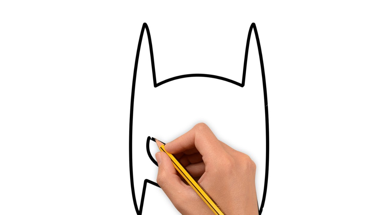Como Desenhar a Máscara do Batman