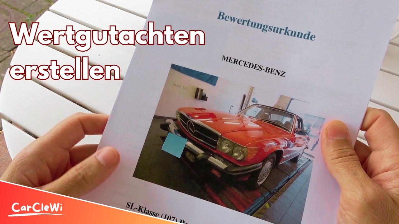 Mercedes SL R107: Wertgutachten/Kurzgutachten erstellen
