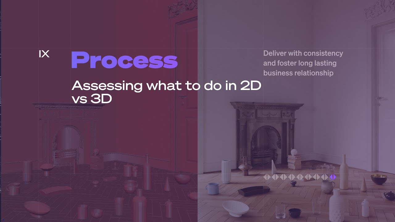 Assessing 2D vs 3D workflow efficiently for better productivity