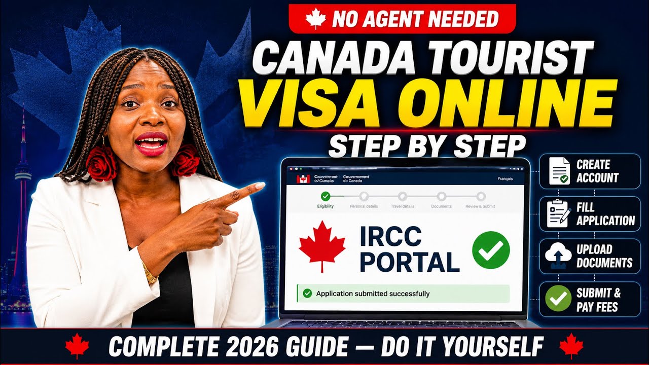 How to Apply for CANADA TOURIST VISA Online 2026 &mdash; Complete Step by Step Guide (Do It Yourself)