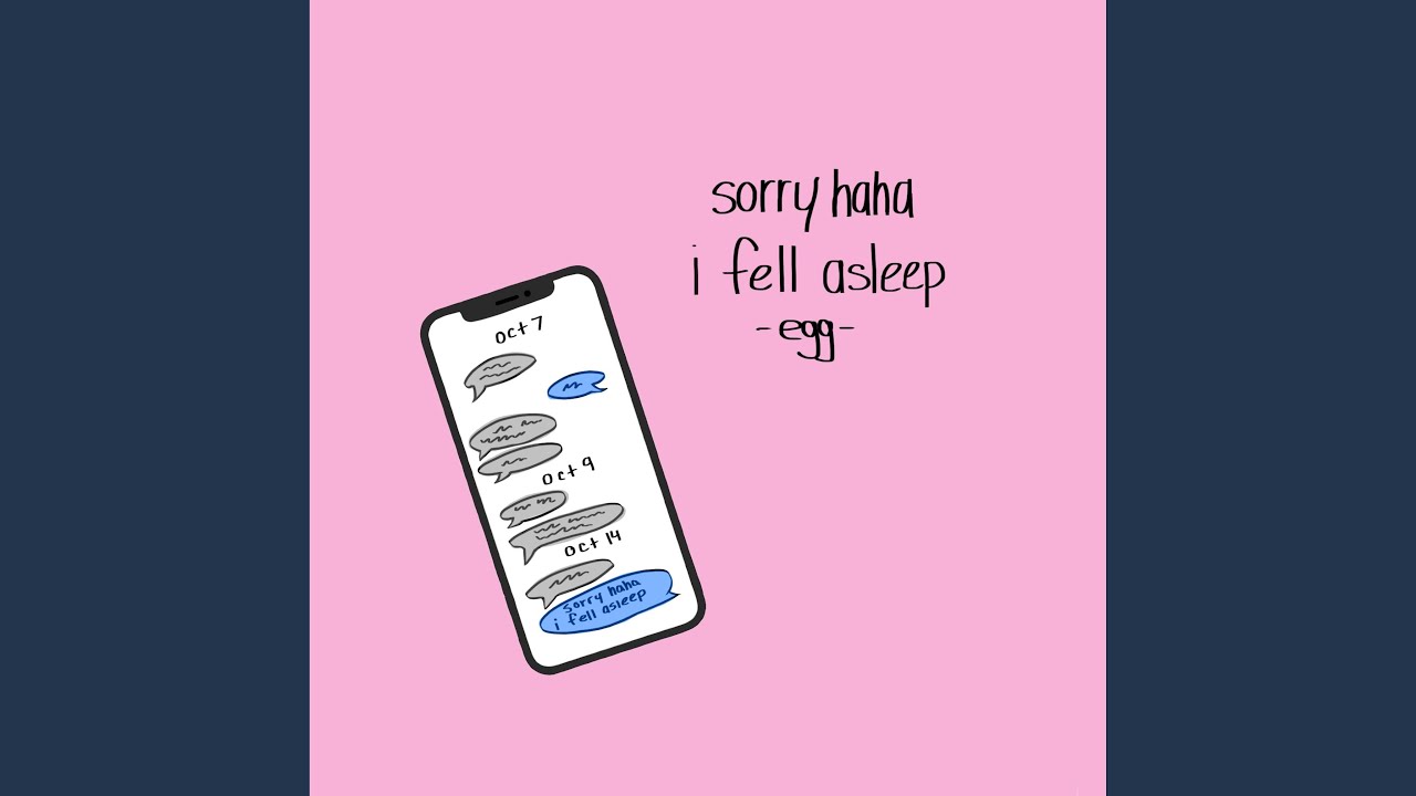 sorry haha i fell asleep