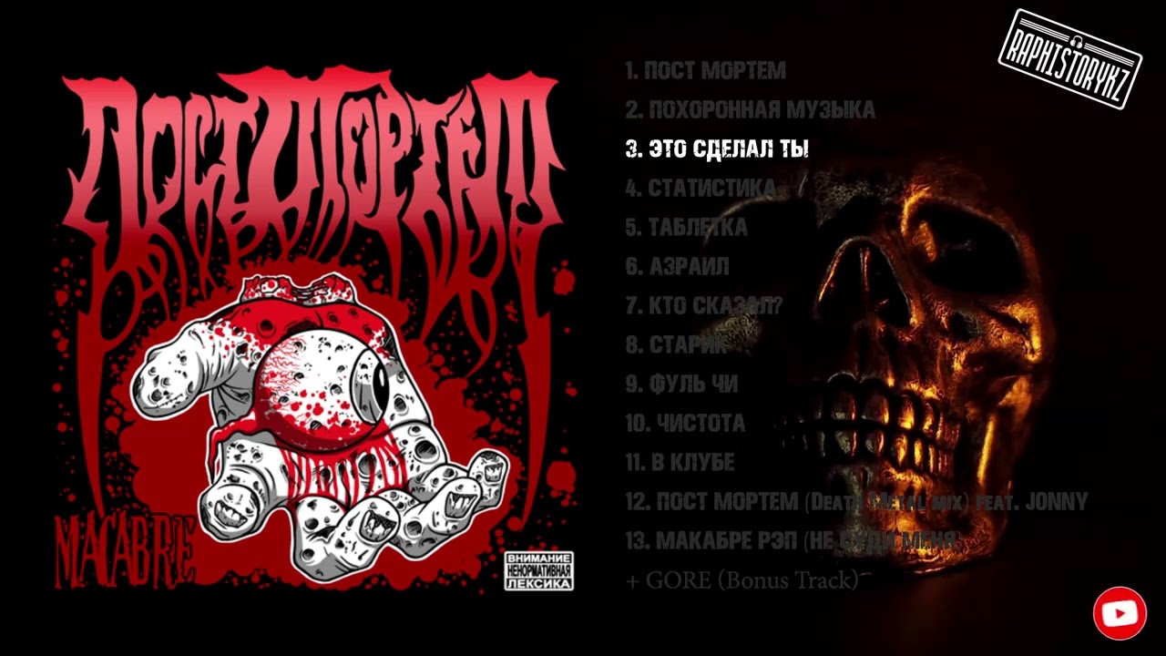 3 Это Сделал Ты - Пост Мортем 💿 Macabre (2007)