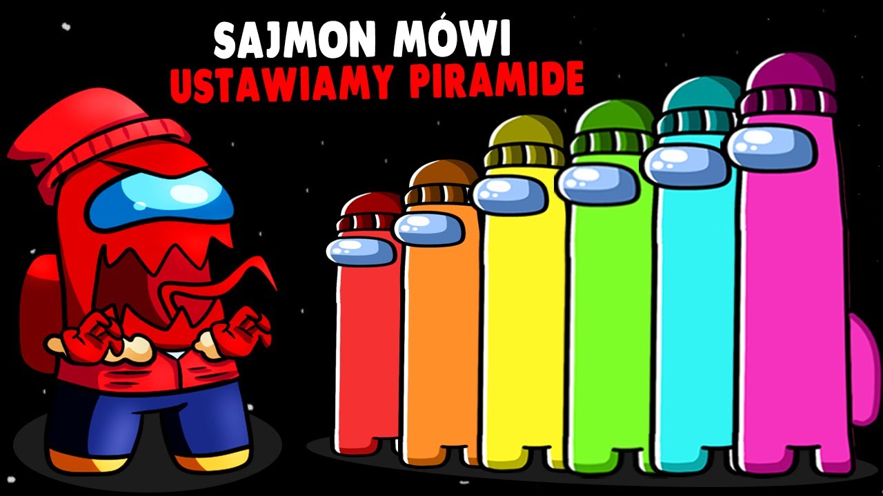 GRAMY w ŻYRAFOWE SAJMON MÓWI w AMONG US! 🔊