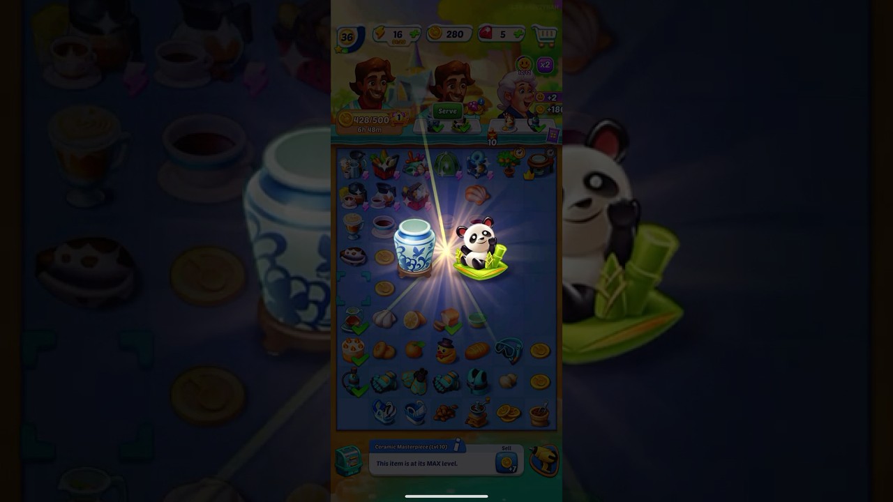 Gossip Harbor | hardest pottery pieces merge is so satisfying #gossipharbor #shorts #games