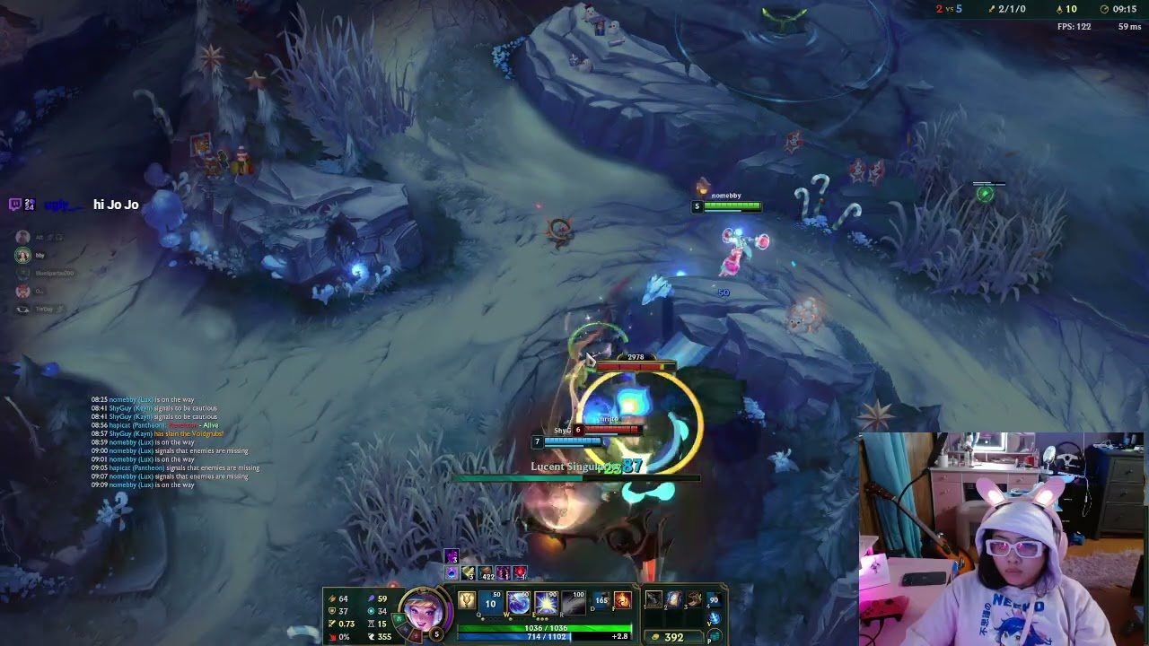 01/03/2026 - Lux Support - 11/5/12 | 55% KP - Ranked - 2nd Overall - Promoted Gold 1