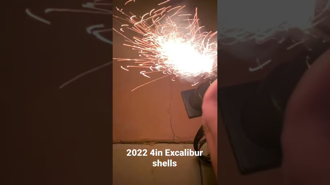 2022 4 inch Excalibur canister shells