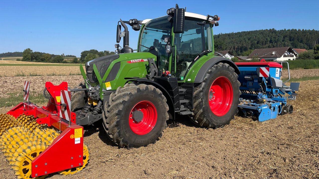Vlog#26 Die Zwischenfrucht und das Kleegras werden gesät - Fendt One mit Lemken Saphir 10 im Einsatz