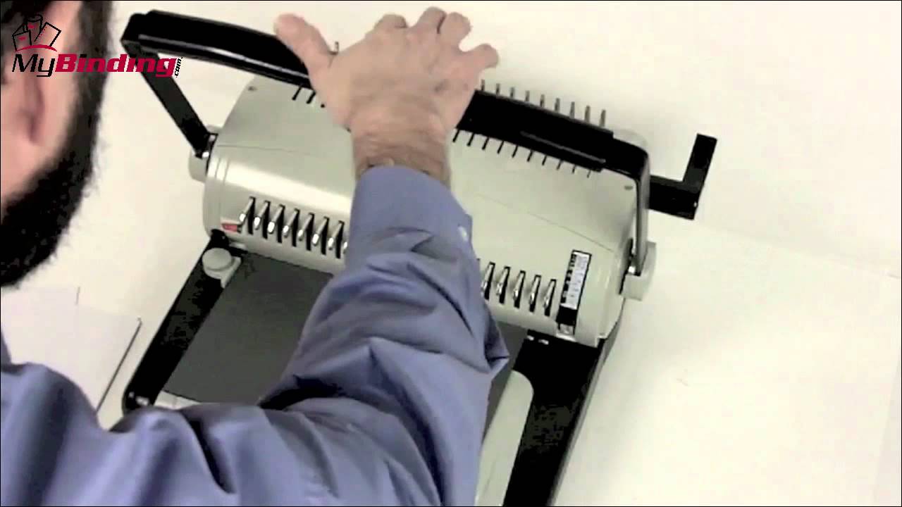 How to Use a Comb Binding Machine: Step-by-Step Guide for Perfect Document Binding