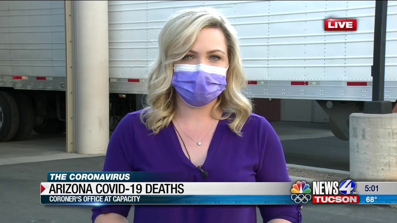 Pima County Coroner's office at capacity
