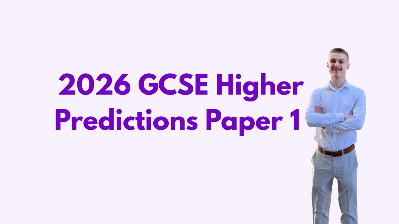 Part 1 | my FULL 2026 maths Edexcel predicted paper 1