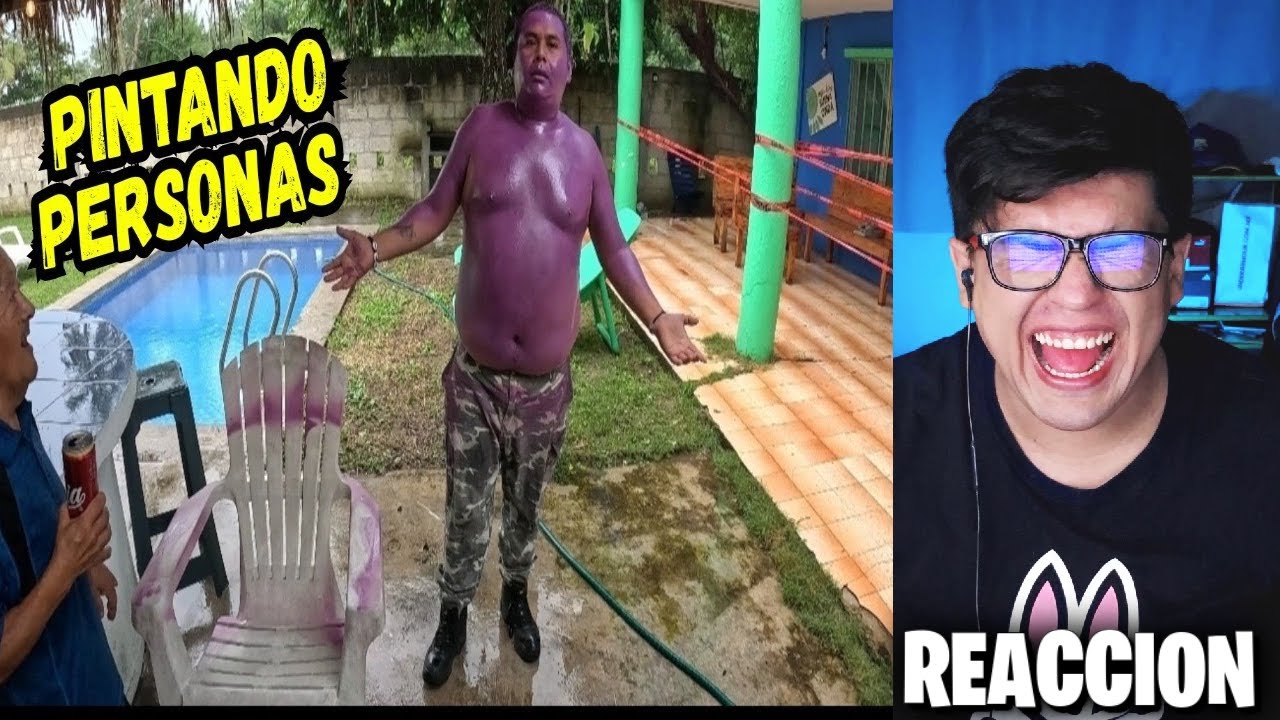 EL REY DE LAS BROMAS PINTA DE MORADO AL PEPE (BROMA)