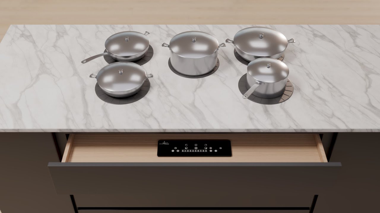 Invisacook 5 Burner Rail Installation Video - English