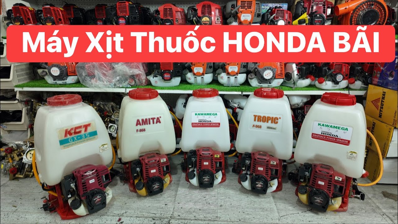 27/02 Lô Bình Xịt HONDA GX35 Hàng TQ Xuất Nhật-Thợ Đã Kiểm Tra-Hoạt Động Tốt Giá Từ: 1 Triệu 600