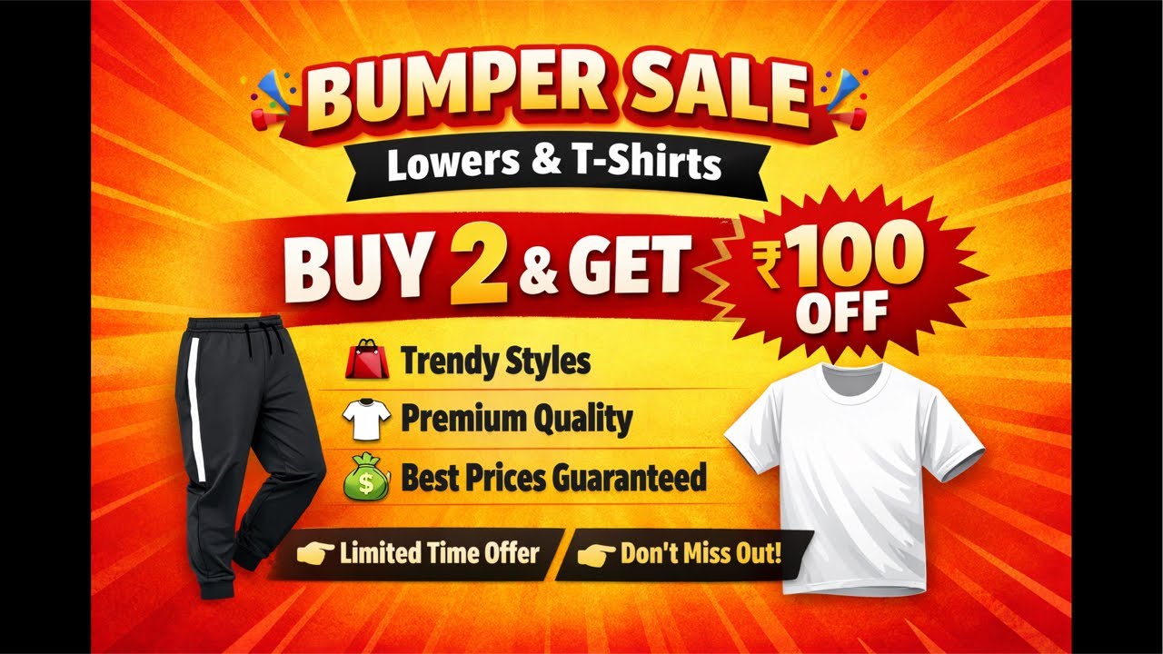 299₹ Big size plazos & T-shirts Live Sale | 9838562018