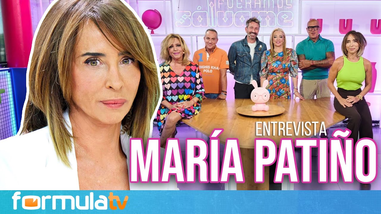 Entrevista a MARÍA PATIÑO | Presenta Ni que fuéramos Sálvame y cuenta por qué no ve SOCIALITÉ