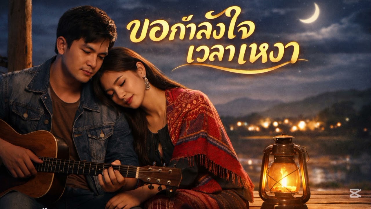 ຂໍກຳລັງໃຈເວລາເຫງົາ/ขอกำลังใจเวลาเหงา(@แสงดาพาเพีน )