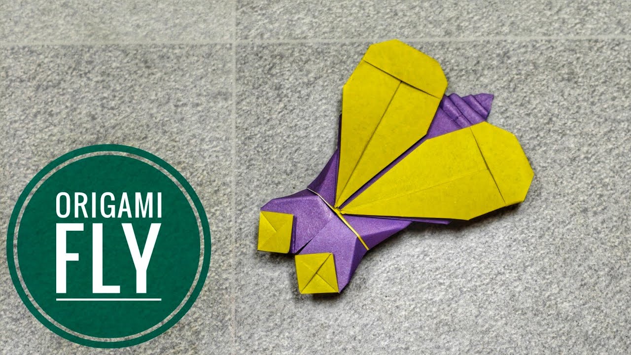Origami Fly | Origami Insects