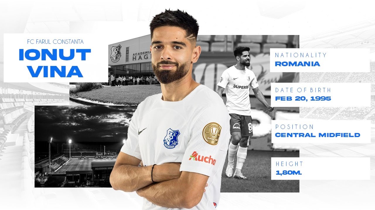 Ionut Vina - Complete Midfielder - Highlights Farul Constanta! ᴴᴰ 2025
