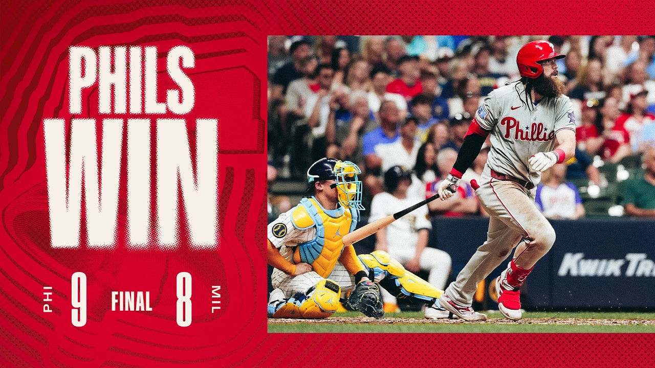 Phillies vs. Brewers Game Highlights (6/13/26) | MLB Highlights