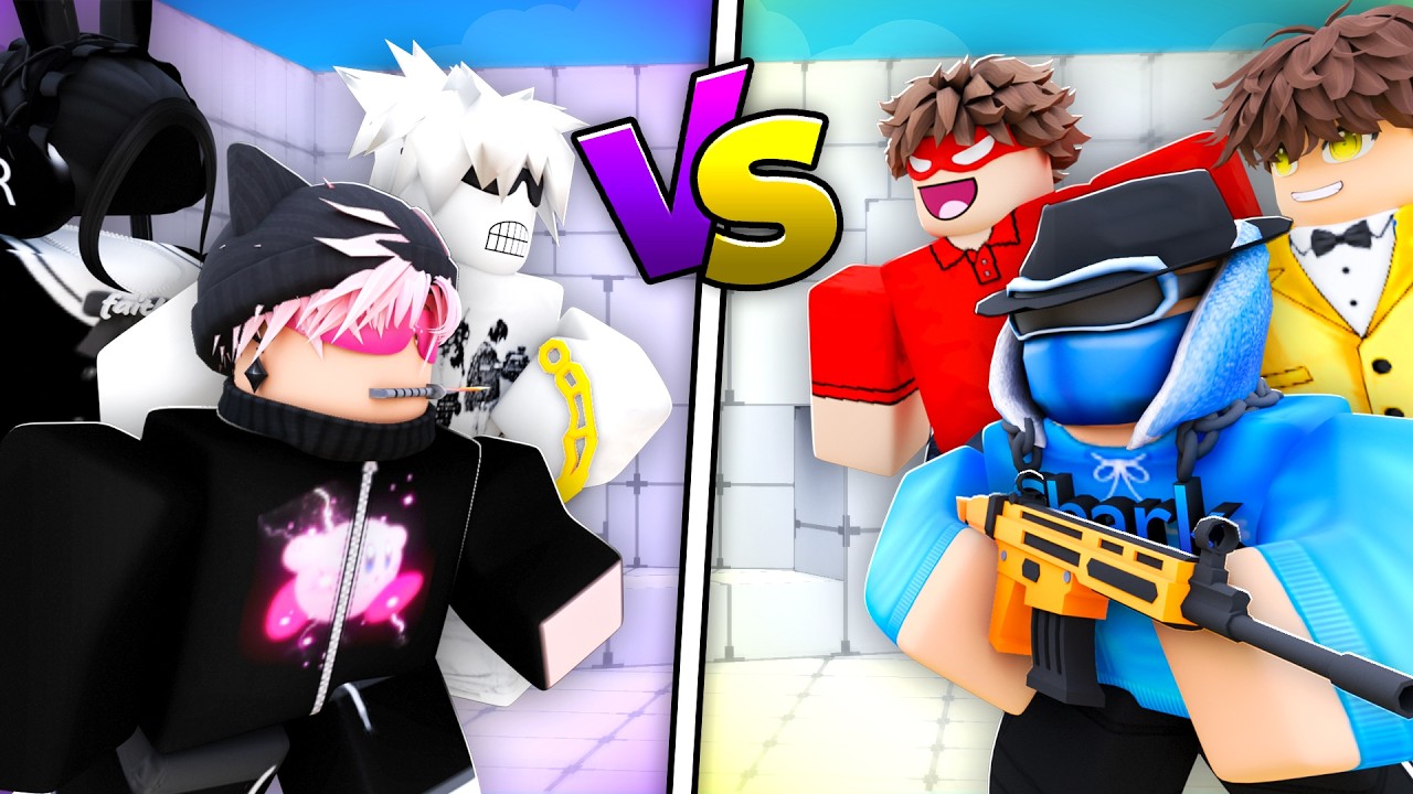 ПРО-КЛАН против КЛАНА ЮТУБЕРОВ в Roblox Rivals!