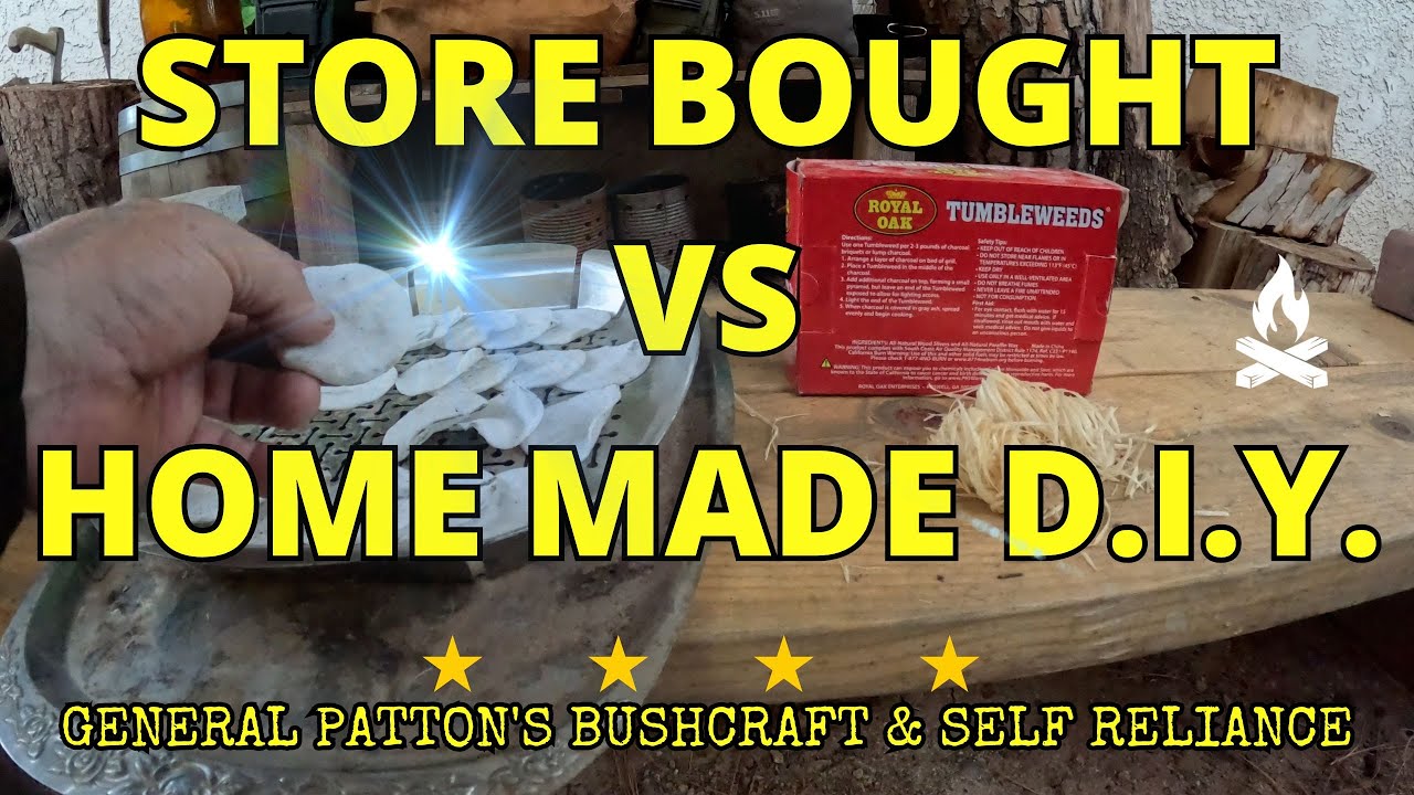 STORE BOUGHT VS. HOME MADE D.I.Y. FIRE STARTERS #diy