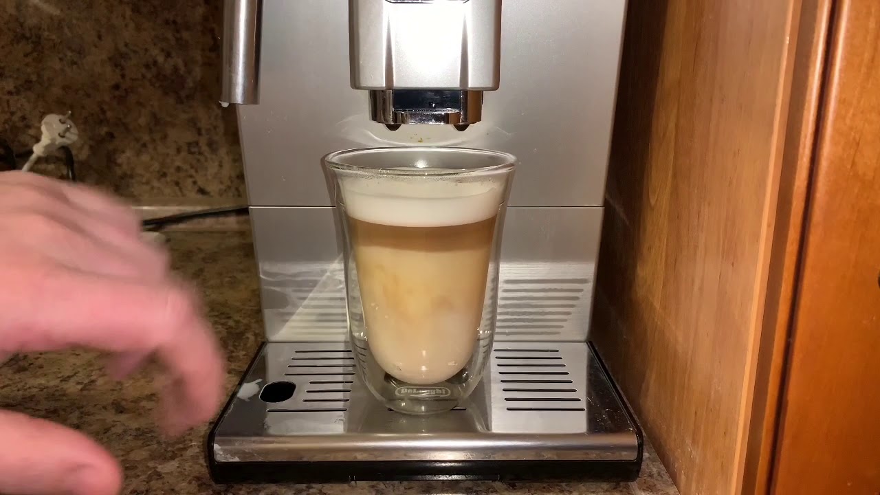 Кофемашина Delonghi Autentica приготовление латте,эспрессо и др виды кофе (обзор)
