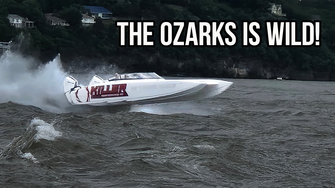I take my 1000hp Fountain Thundercat out on Memorial weekend at the Ozarks!