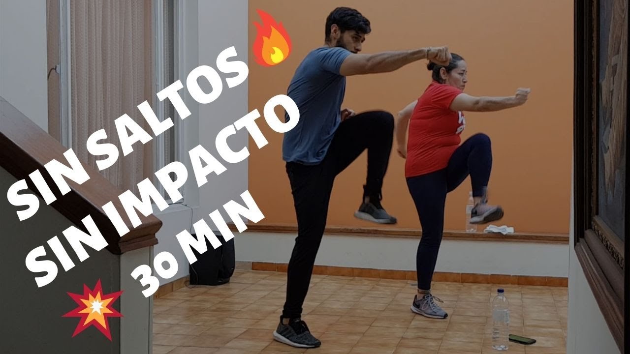 🔥Cardio sin saltos para perder grasa🔥 // 💥sin impacto💥 // principiantes y sobrepeso //30 minutos