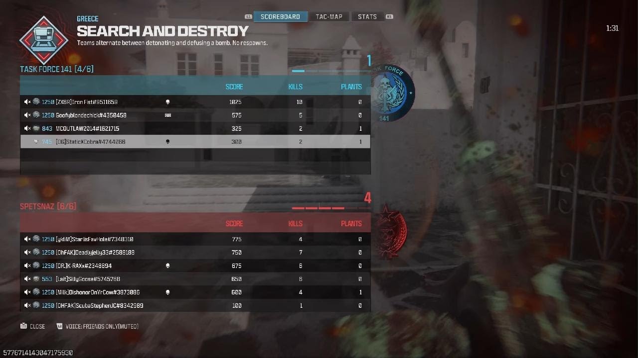 American Sniper and Achilles In Call of Duty