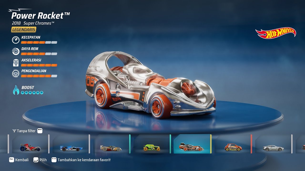 HOT WHEELS UNLEASHED -Power Rocket Legendary HOT WHEELS Gameplay