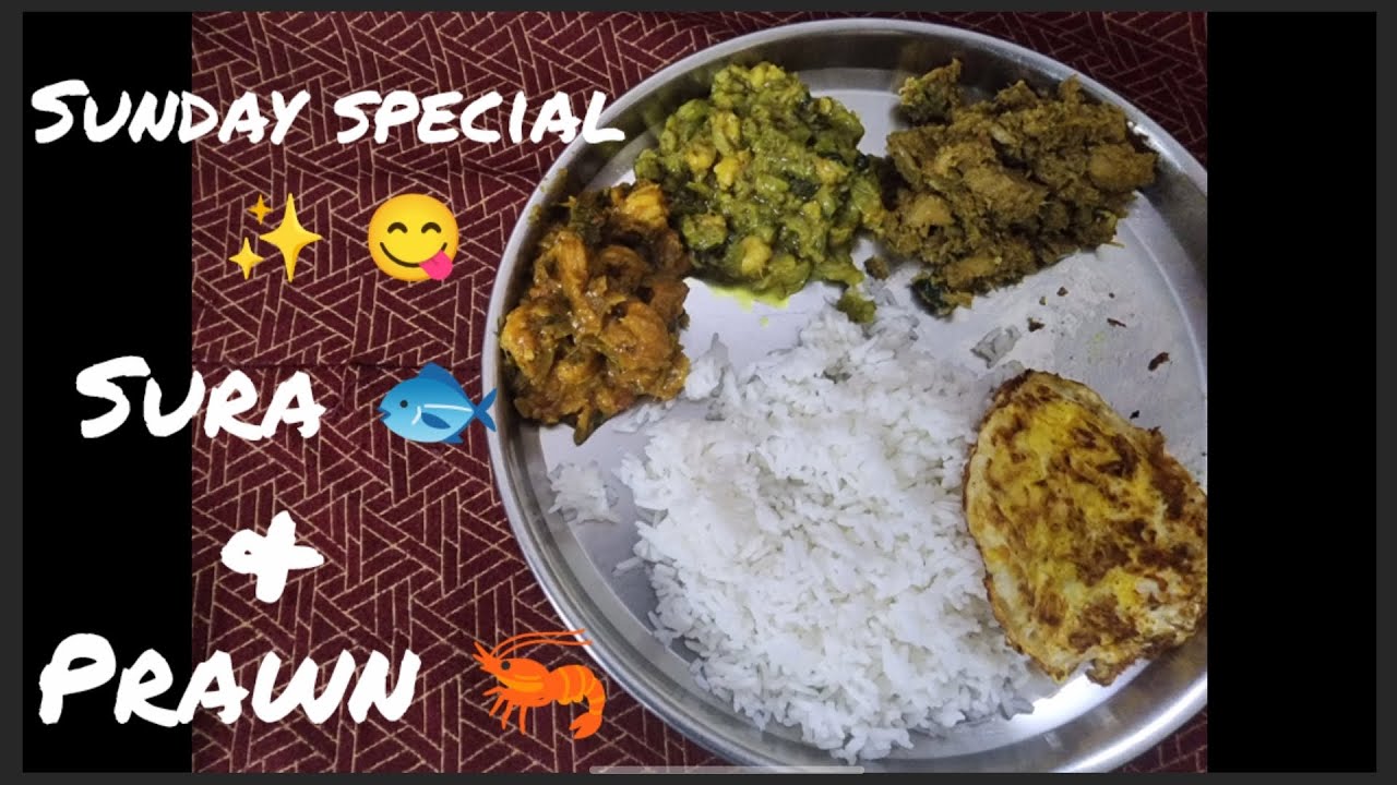 Sunday special lunch 😘🦐🐟