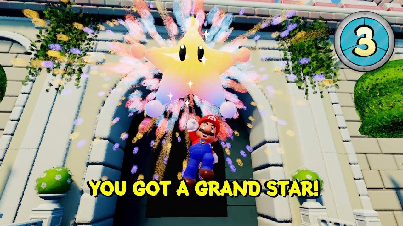 Super Mario: Heart of the Stars Remake (Mushroom Hills) made in Dreams PS4/PS5 by DeadShotLazer_72