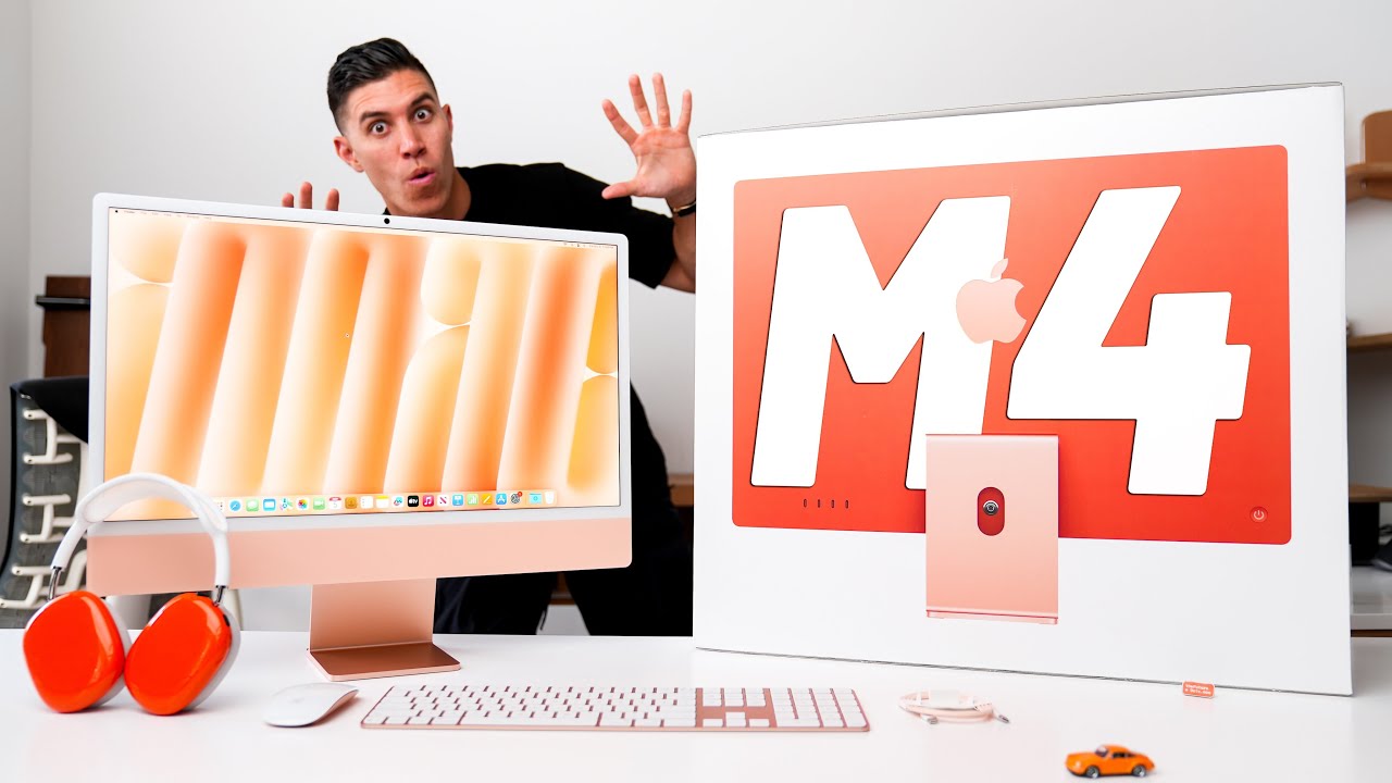 РАСПАКОВКА И ОБЗОР iMac M4 - Дисплей с нанотекстурой!