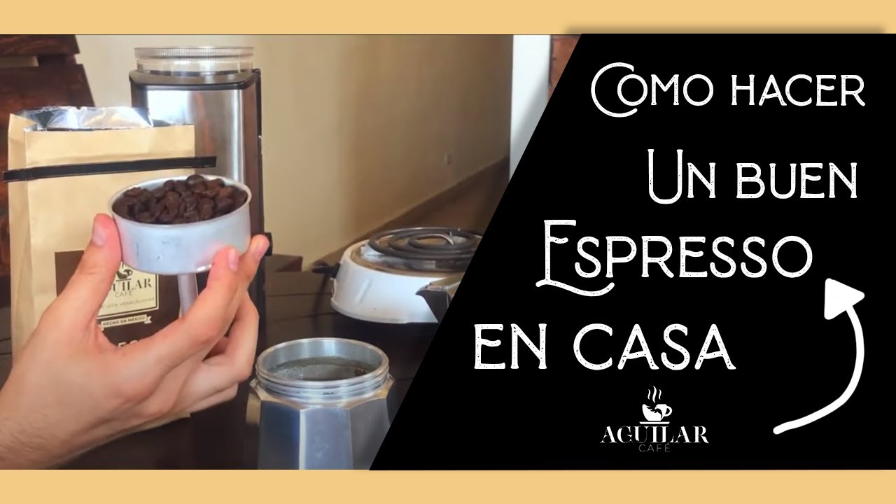 Cafetera Italiana - Prepara un buen espresso en casa - Lección 01