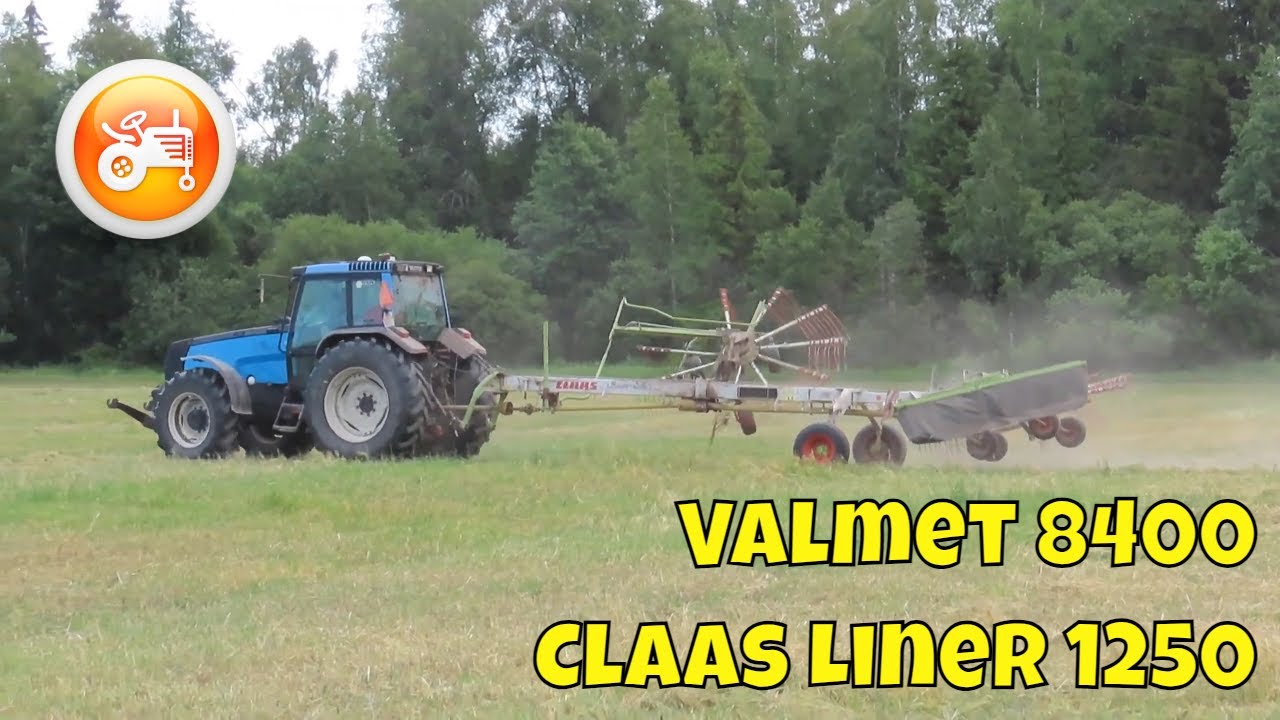 Silage 2023 | Valmet 8400 & Claas Liner 1250 rake