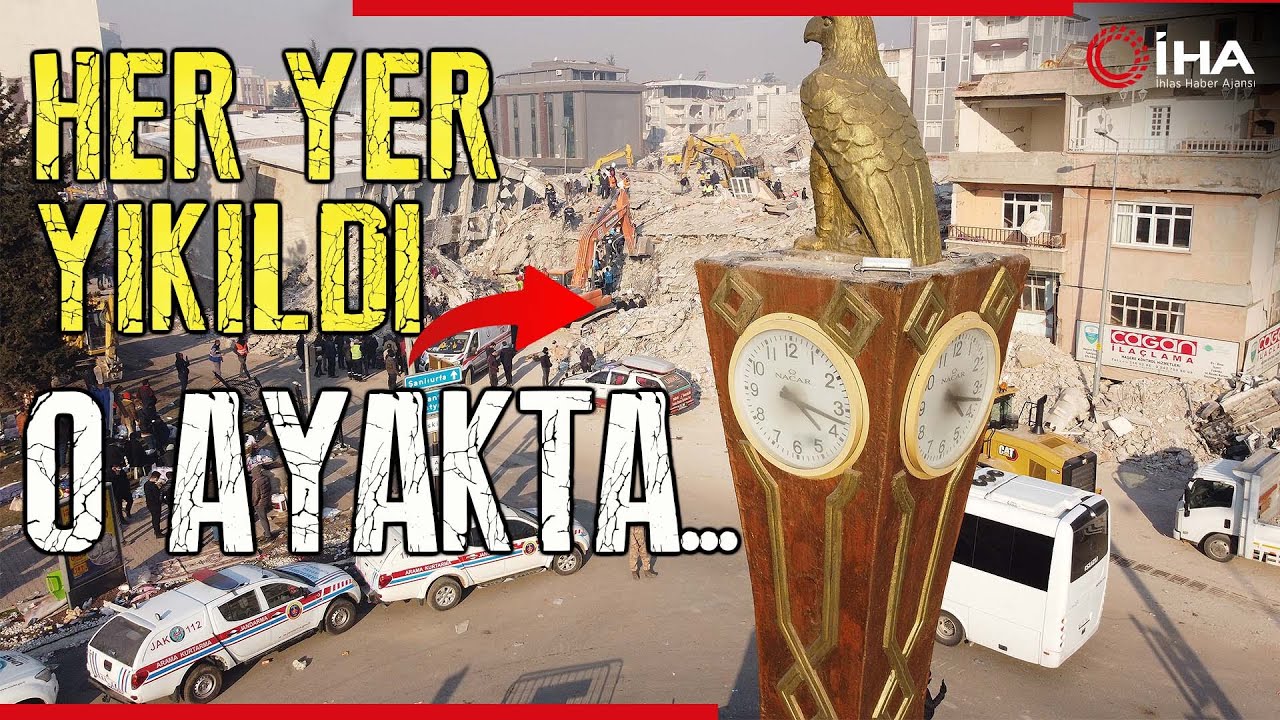 Adıyaman’da Saatler 04.17’de Durdu