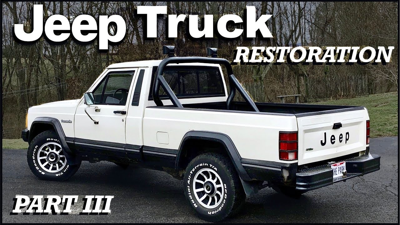 1987 Jeep Truck Restoration Project: Part 3 (New Rims & Sport Bar Install)