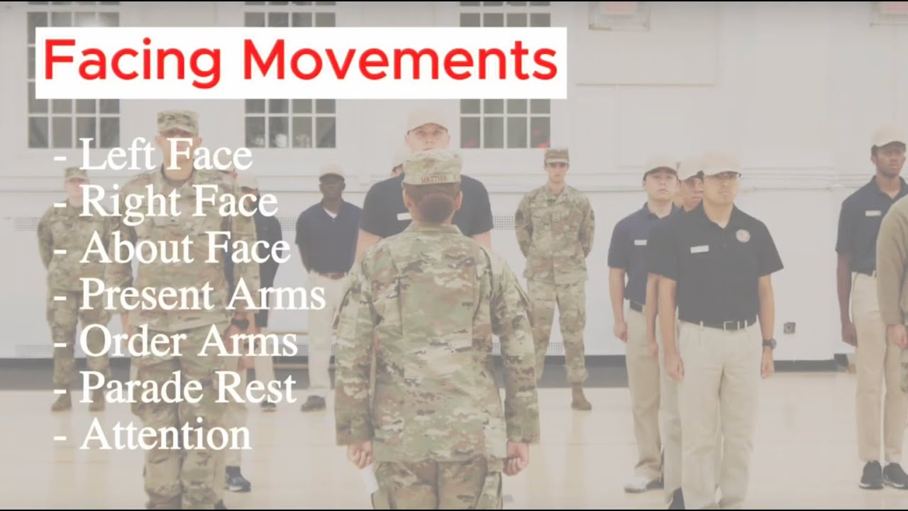 AFROTC Basic Drill Movements