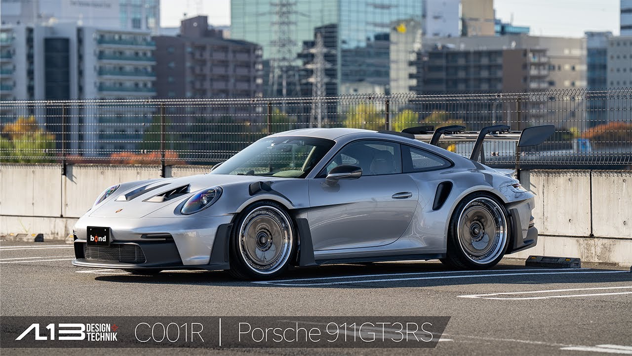 【bond shop Tokyo】Porsche 911 GT3RS on AL13 Wheels【4K】