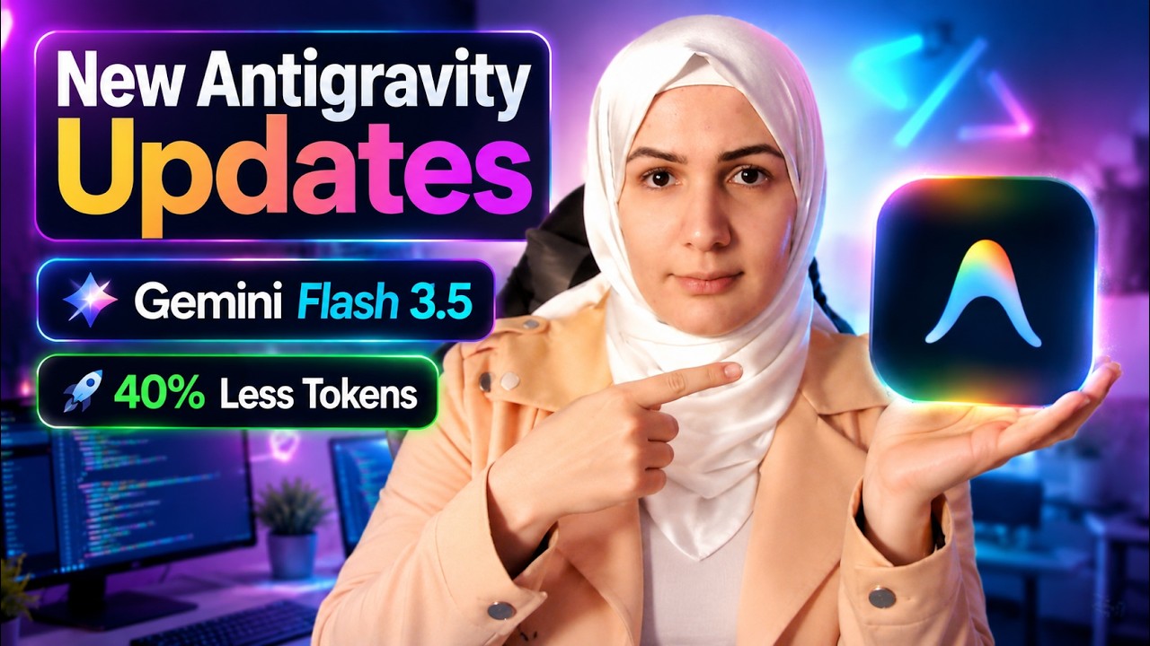 40% less Tokens ! New Antigravity Updates | Antigravity 2.0 | Antigravity CLI | Gemini Flash 3.5