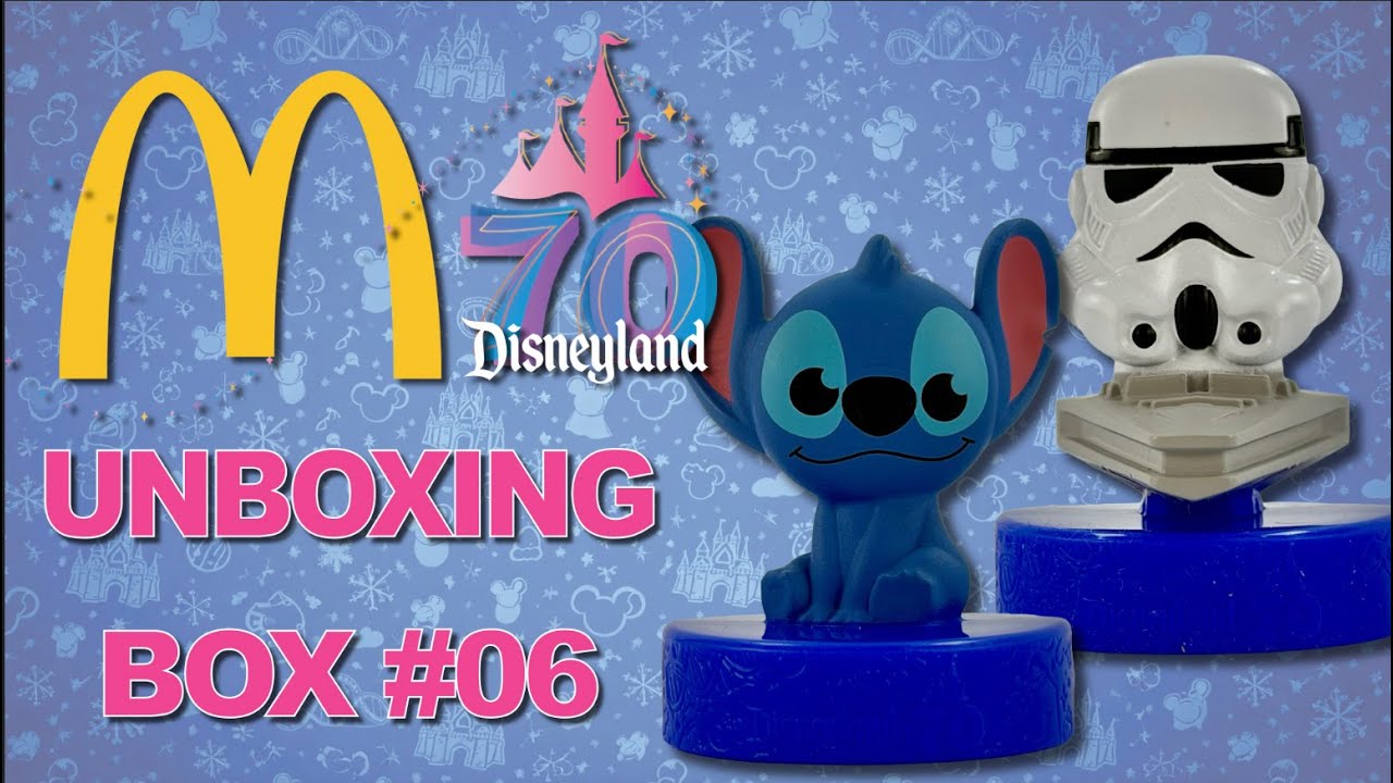Disneyland 70th x McDonald’s Happy Meal | Box 06 / 35 – Stitch & Stormtrooper
