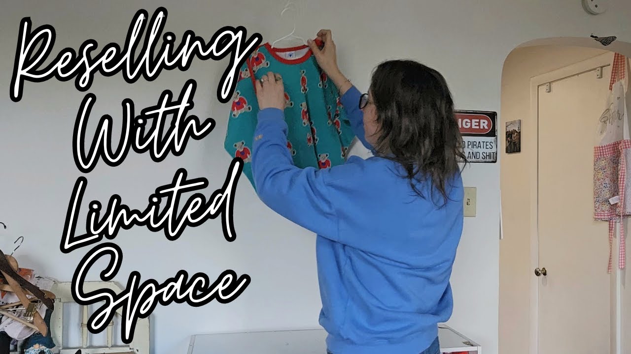 Day In The Life Of A Full Time Reseller--Working In A Small Space: VLOG