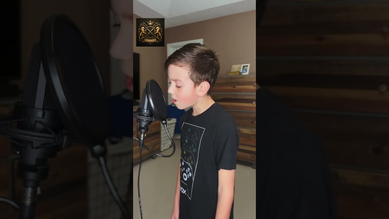 Evangeline by Stephen Sanchez #shorts #aston #childsinger #cuteboy #handsomeboy #kidsinger #music