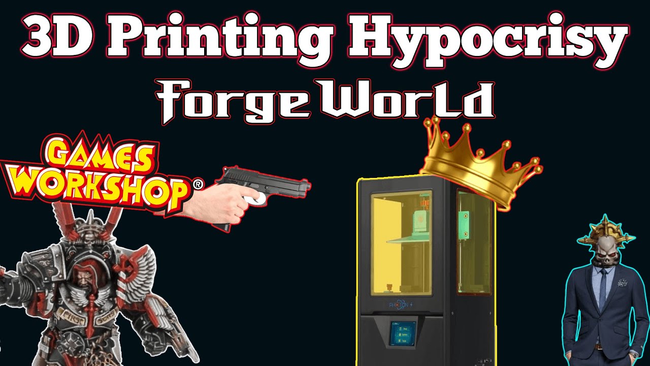 Games Workshop's Hypocrisy of 3D Printing